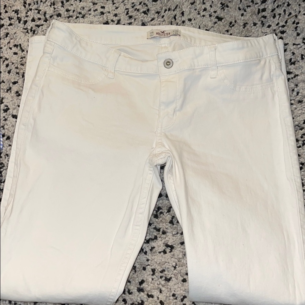 Hollister White Jeans